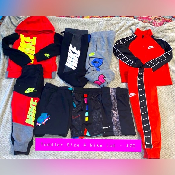 Size 4 Boys Nike Lot